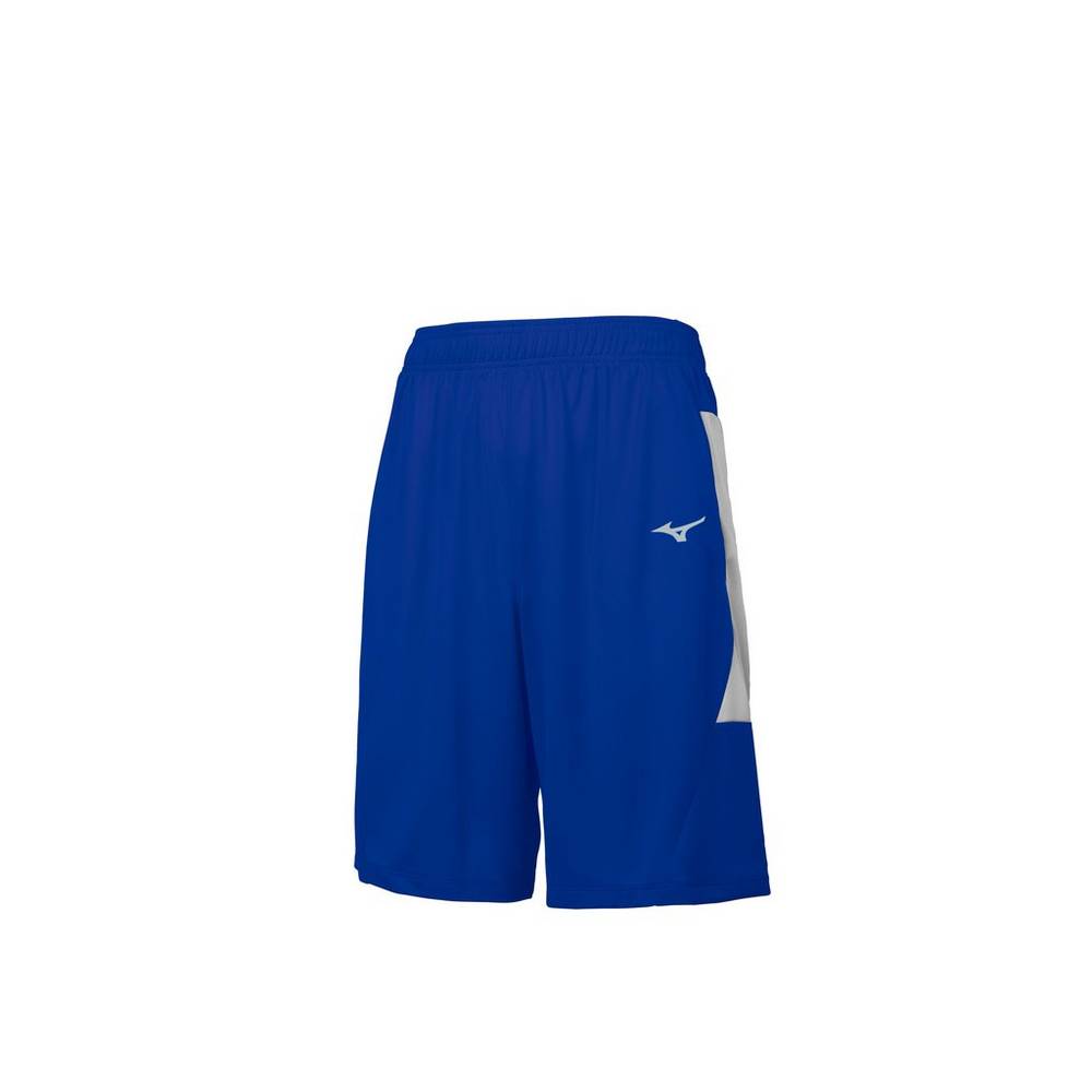 Pantaloncini Mizuno Aerolite Uomo - Blu Reale/Grigie - 17364-PZOB